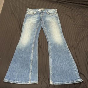 Gently worn American Eagle flare jeans